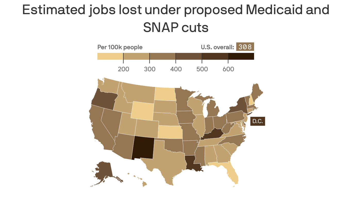 How Medicaid and SNAP cuts could affect your state