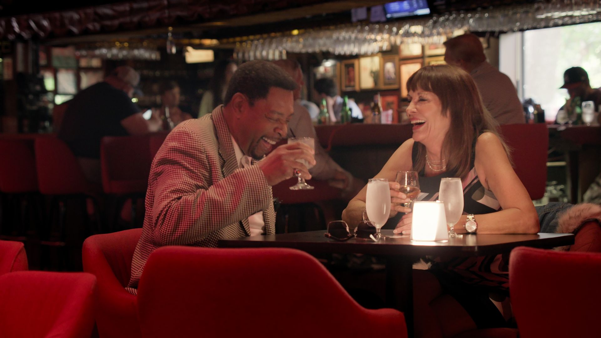 A photo from an episode of The Later Years, which premiers Nov. 29 on Netflix.