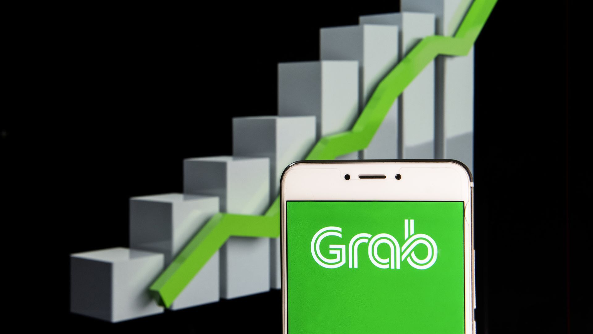 Grab phone app.