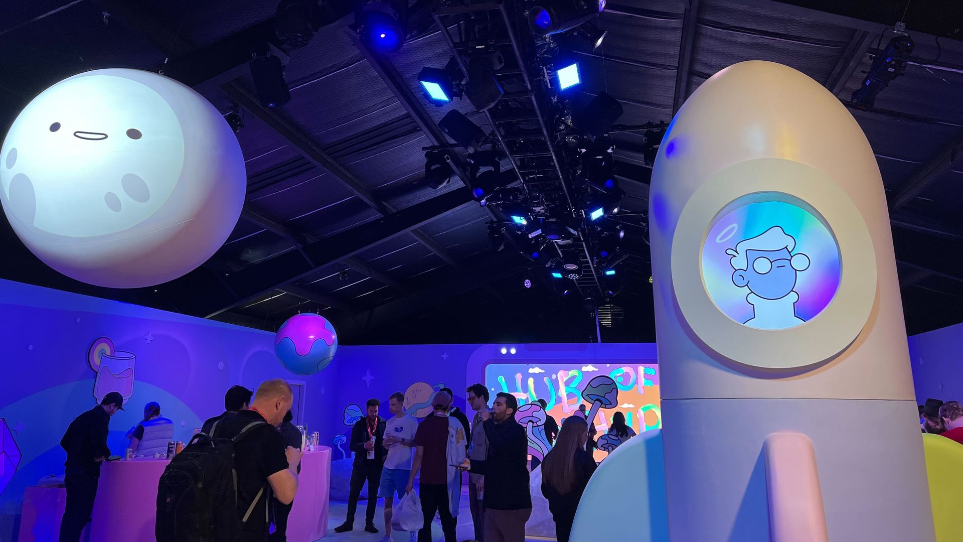 Doodles, an NFT company, hosted its own activation at East Cesar Chavez and Trinity Street for SXSW. 