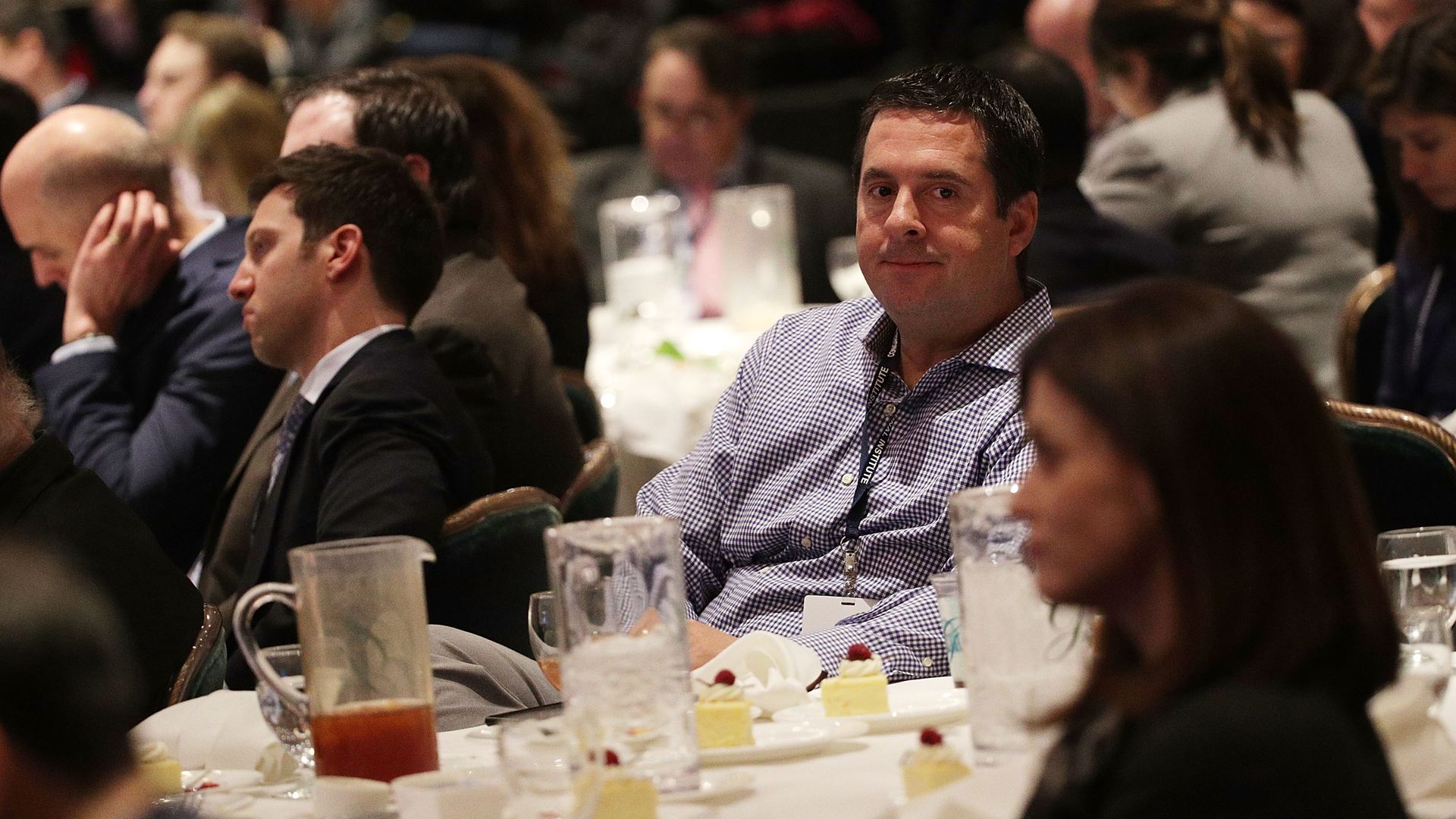 Rep. Devin Nunes at a Trump event
