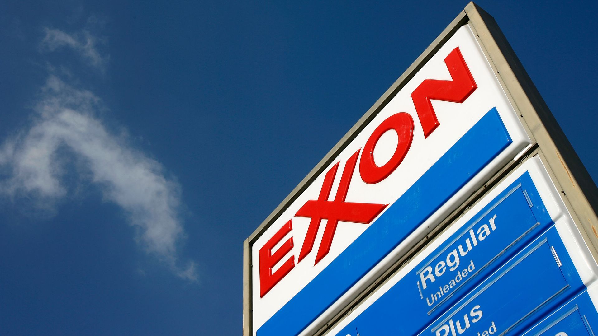 Exxon sign