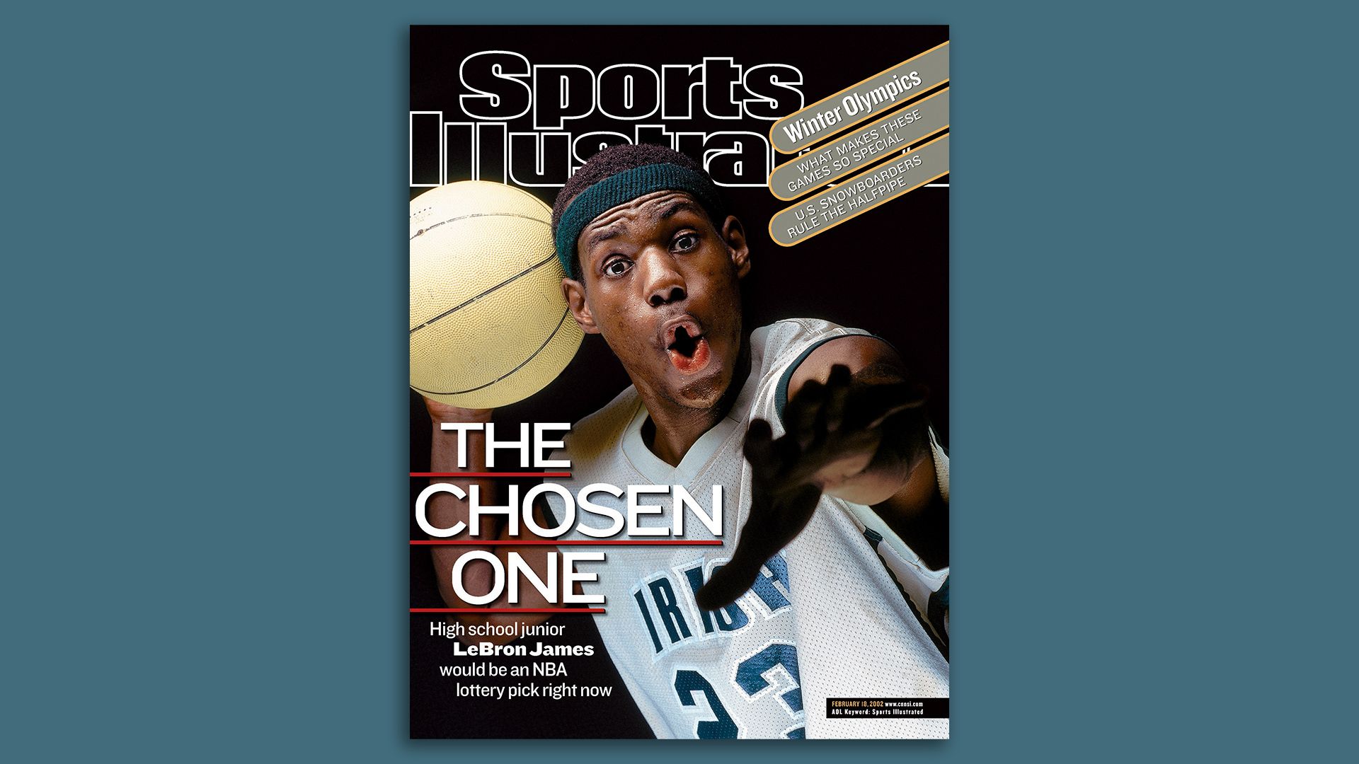 LeBron SI cover