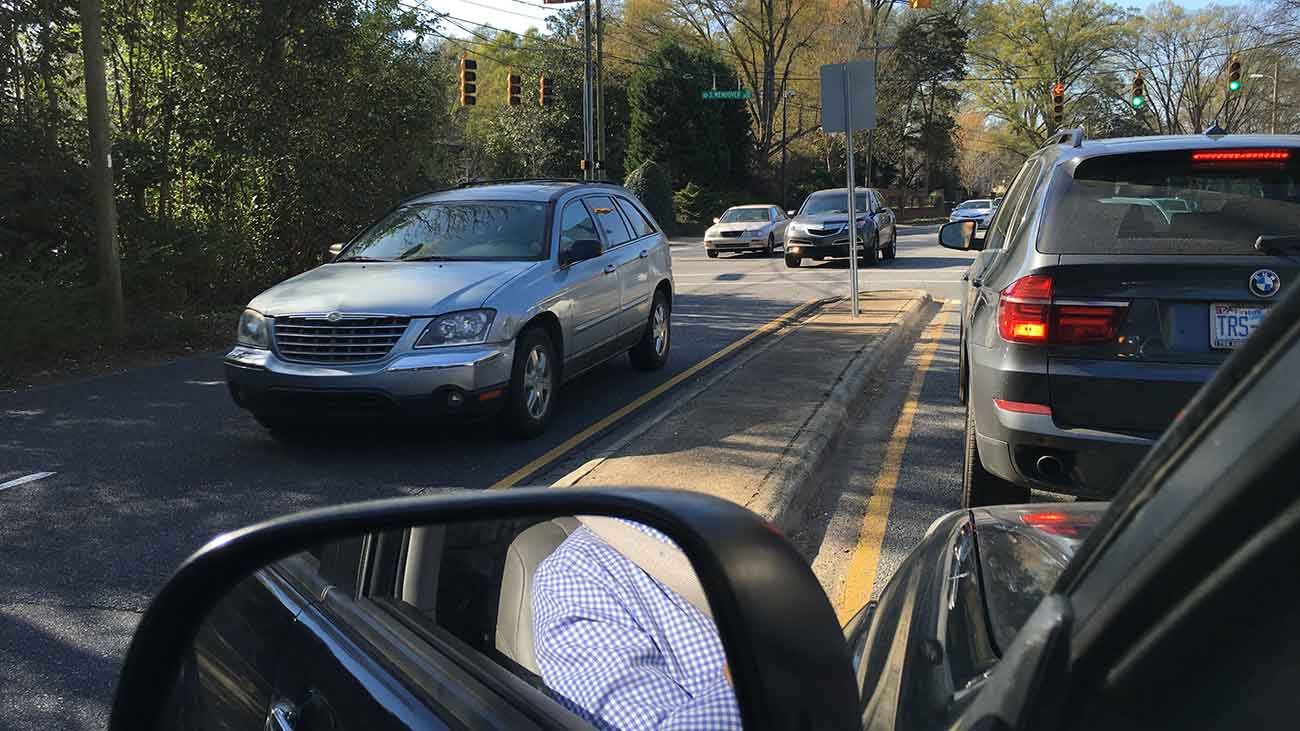 biking-at-rush-hour-in-charlotte