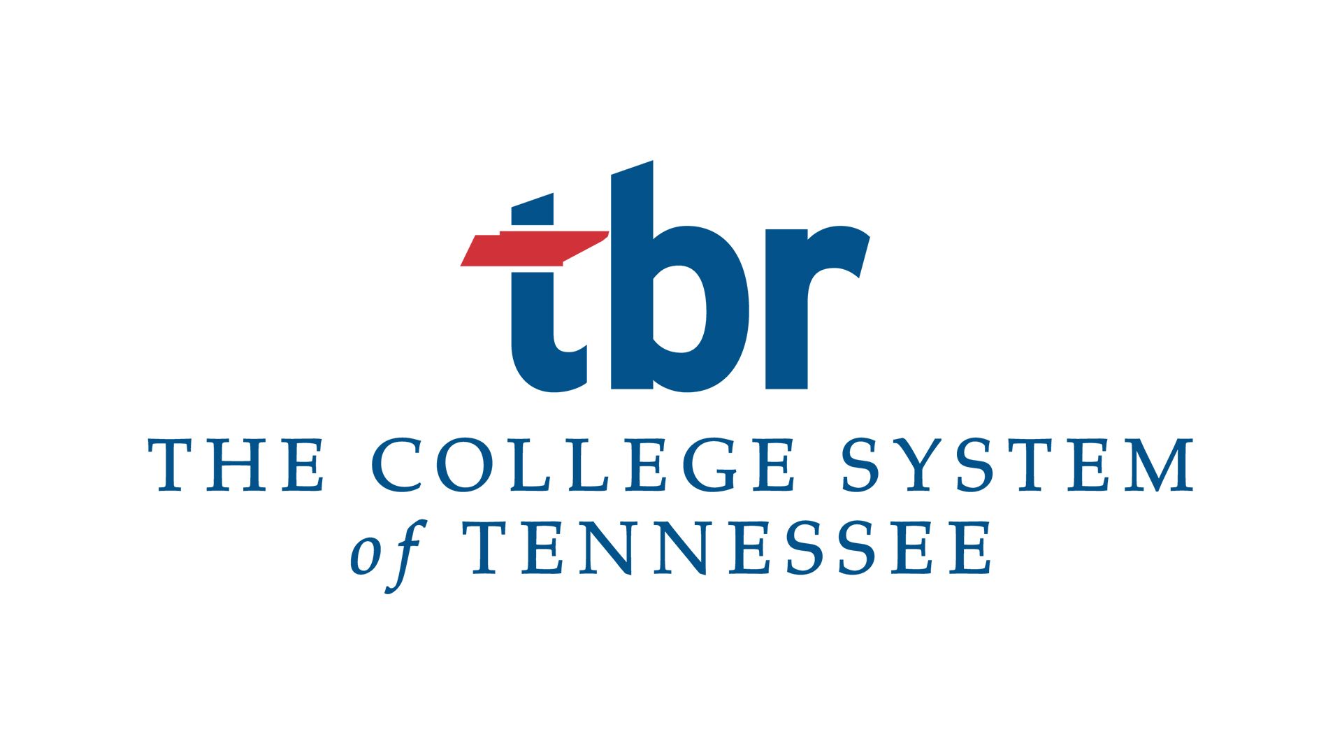 logo for the tennessee board of regents, with the T in TBR incorporating the state of Tennessee.
