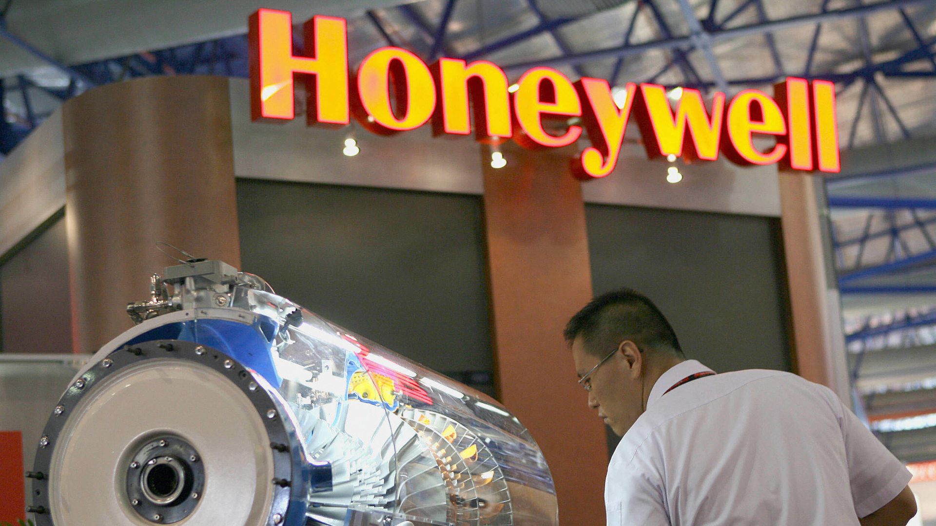 Honeywell engine at event