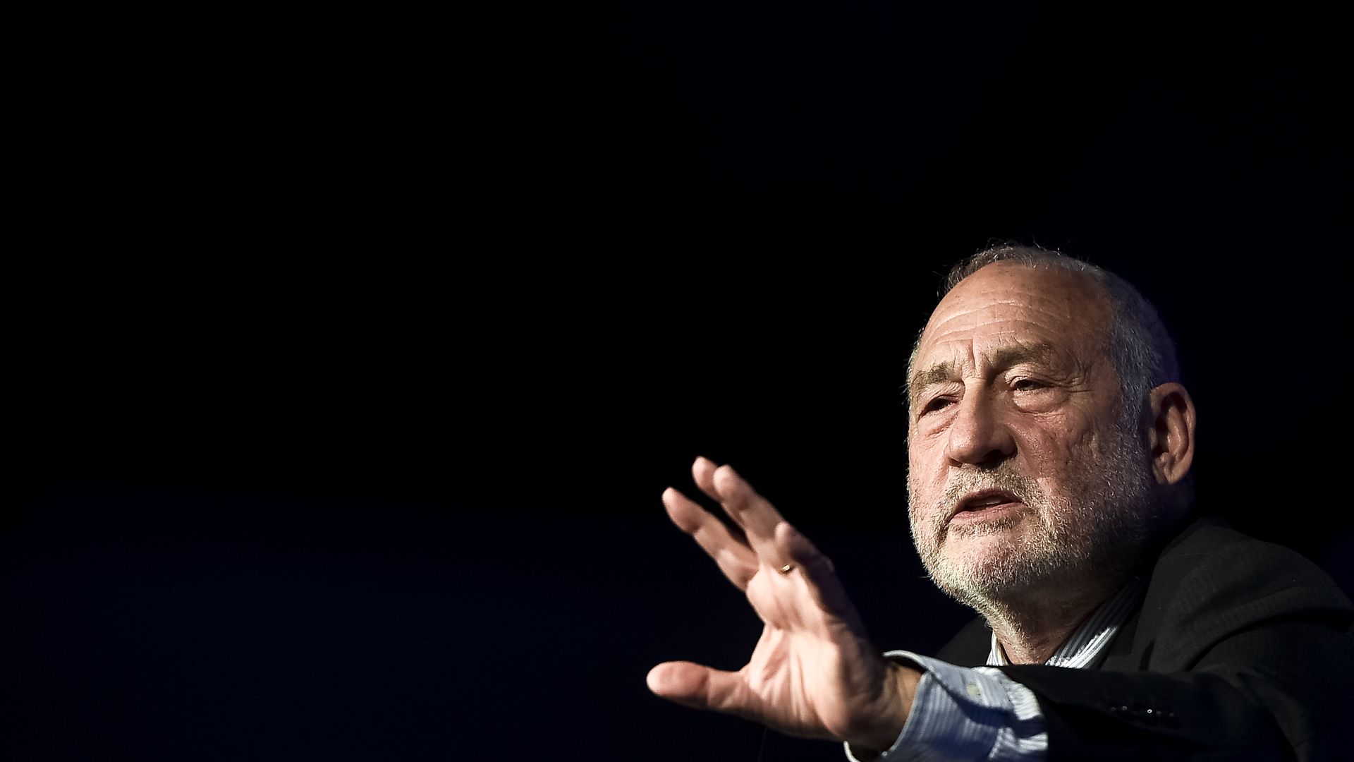 A photo of economist Joseph Stiglitz.