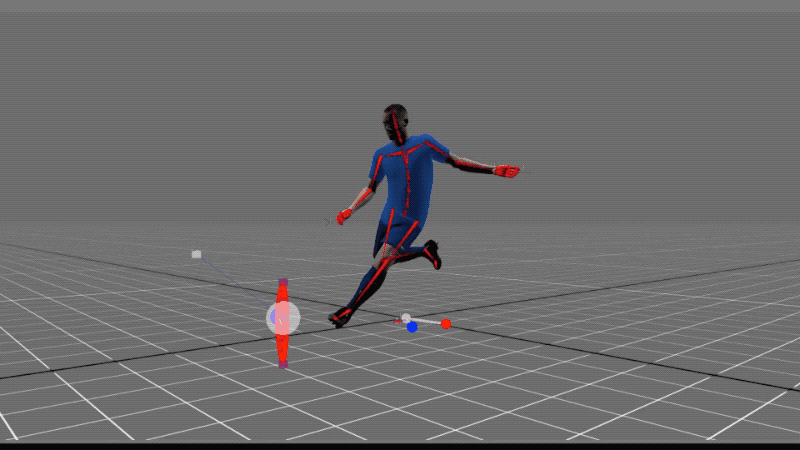 FIFA23 animation in motion