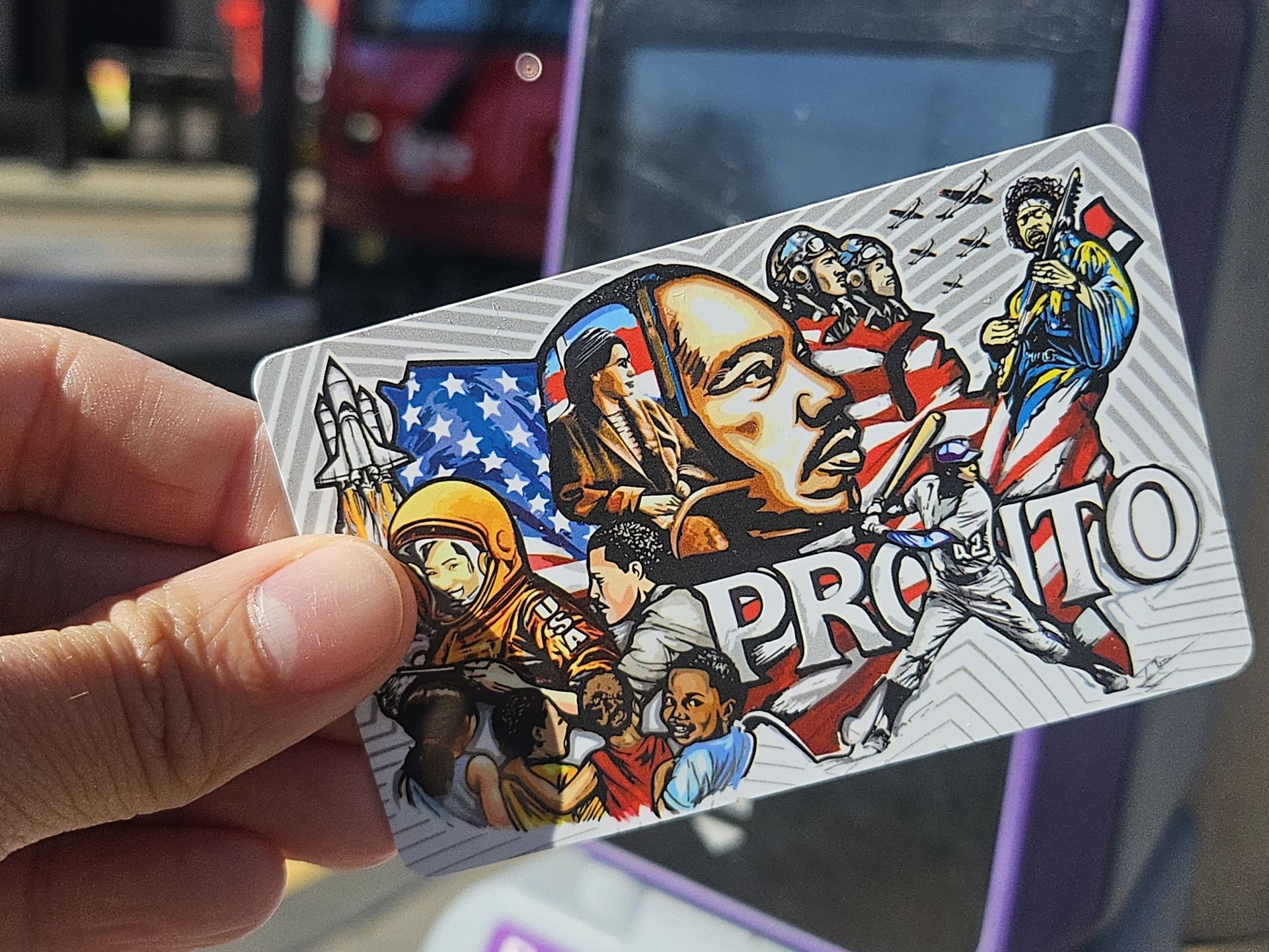 New San Diego MTS PRONTO card celebrates Black History Month