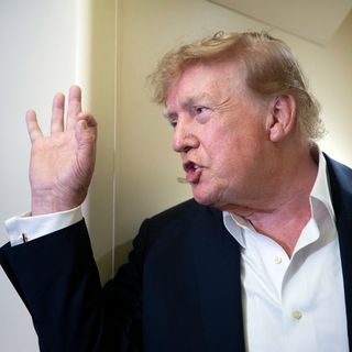 Trump says a strong, smart president is the only "guardrail" AI needs