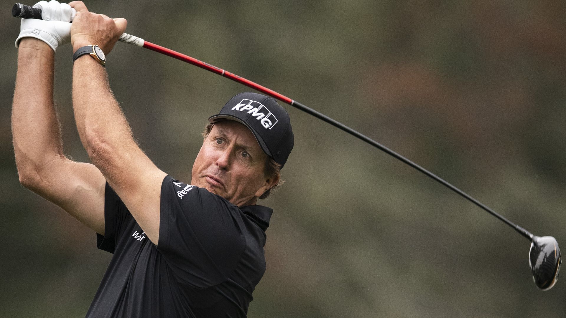 Phil Mickelson during round one of the Safeway Open golf tournament in Napa, California, on Sept. 10.