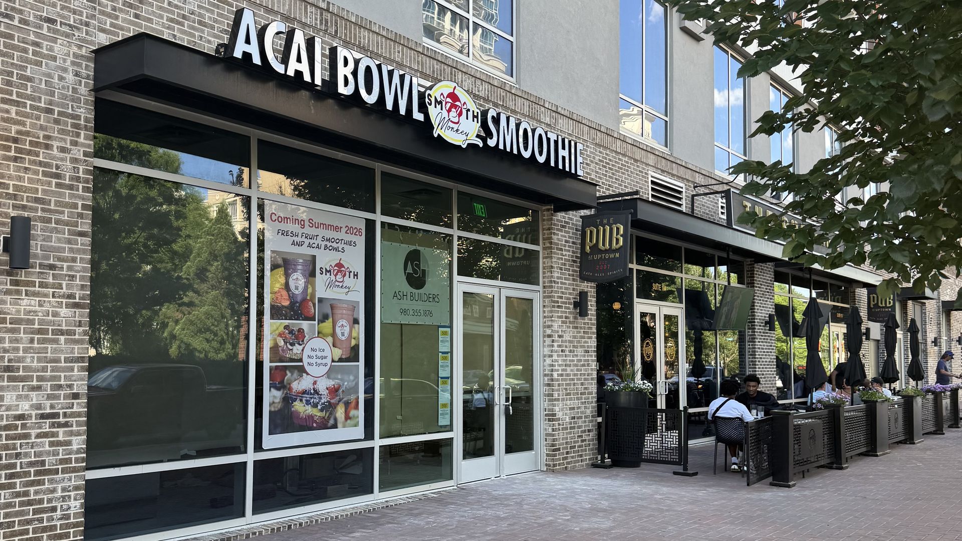 smooth monkey smoothies uptown.