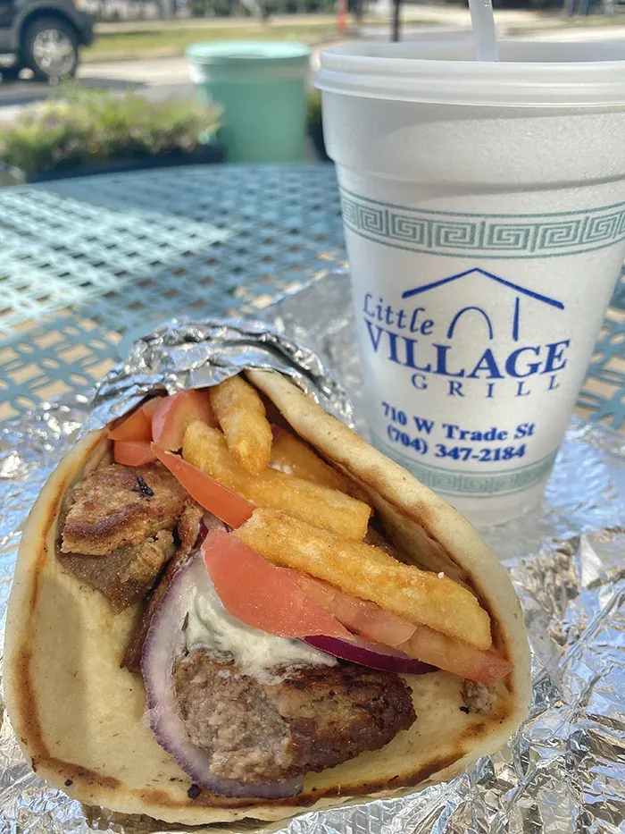 gyro at little village grill