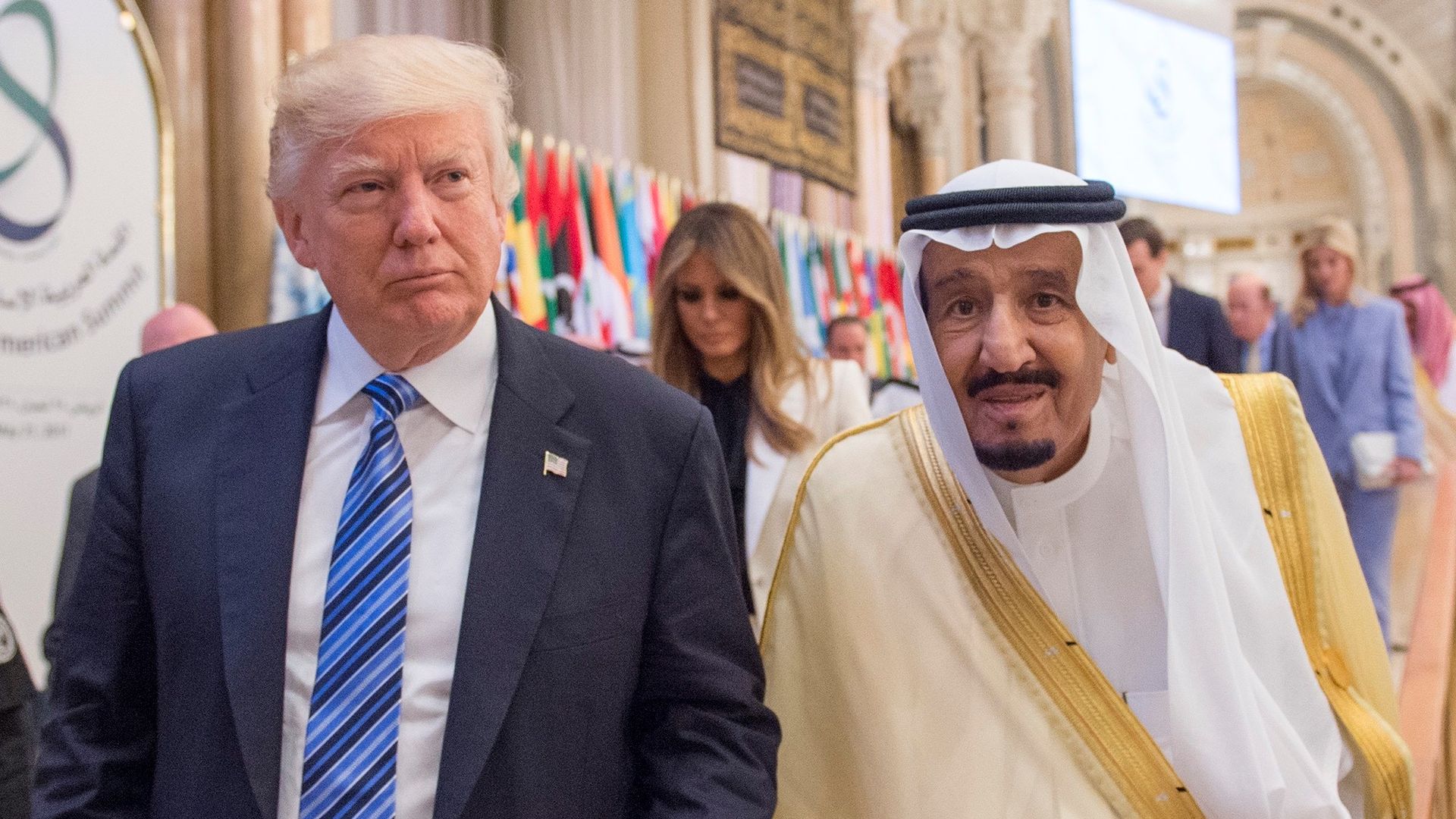 Trump and Saudi King Salman