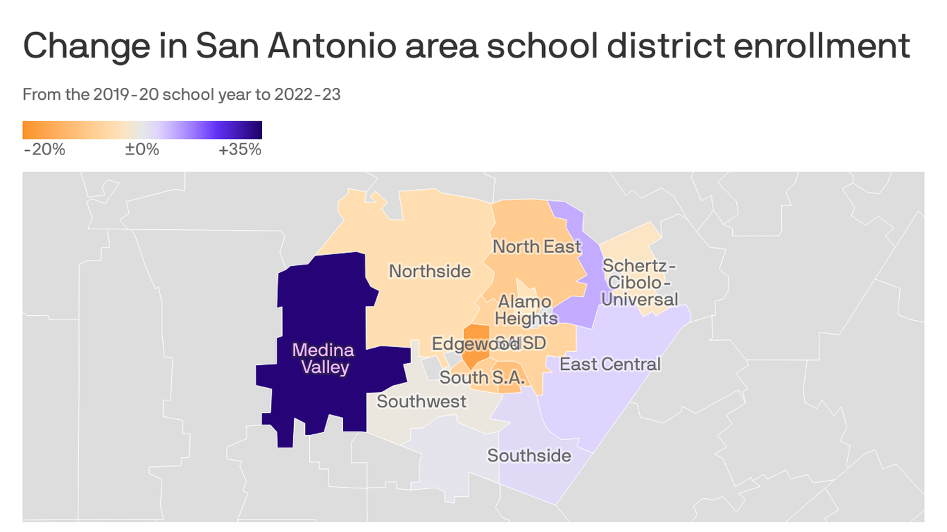 Why San Antonio School Districts Are Closing Or Opening New Schools ...