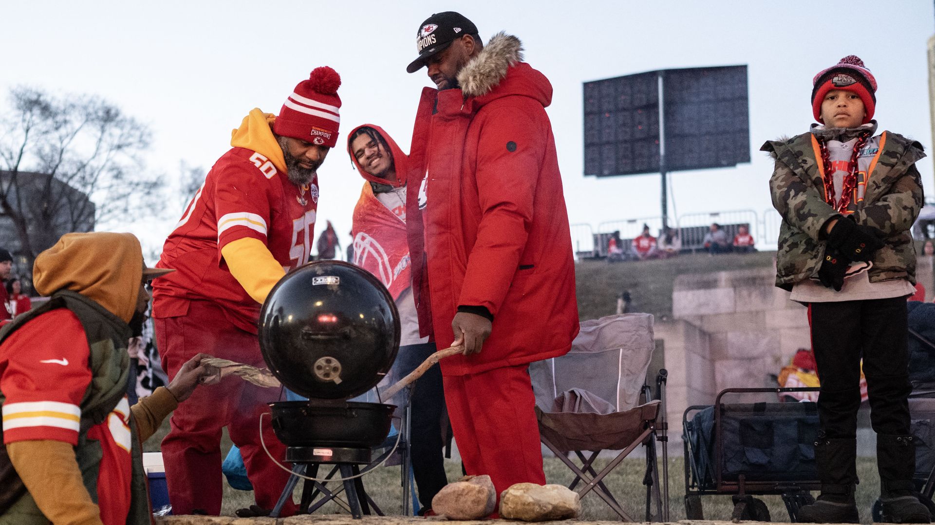 We love our barbecue (and our Chiefs, of course)