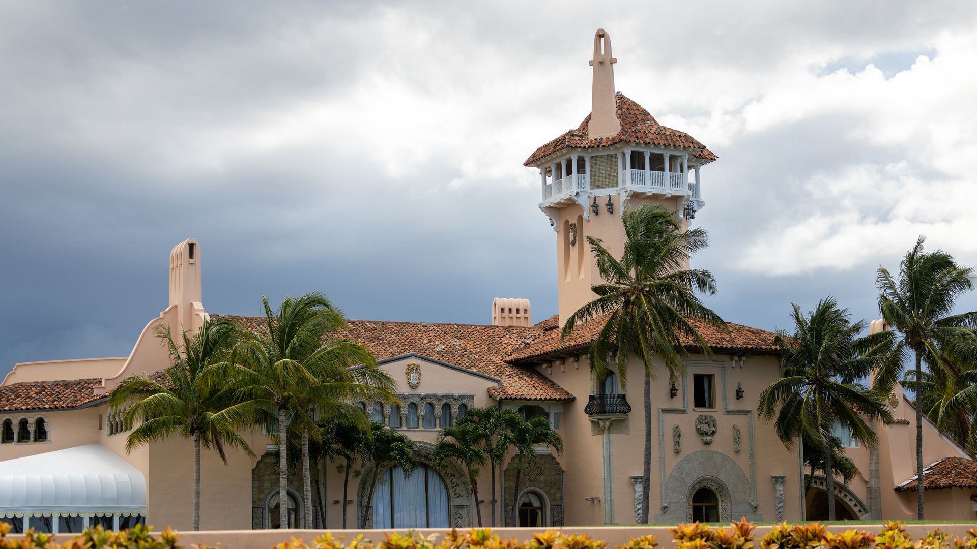 Mar-A-Lago is seen August 16, 2022 a week after the FBI raided the home of former President Trump.