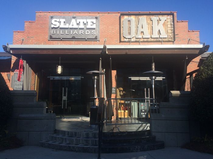 oak room and slate billiards