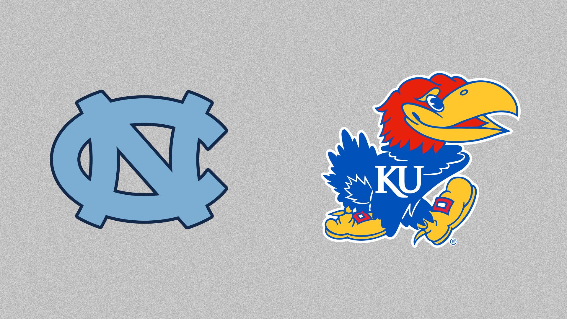 UNC and Kansas logos