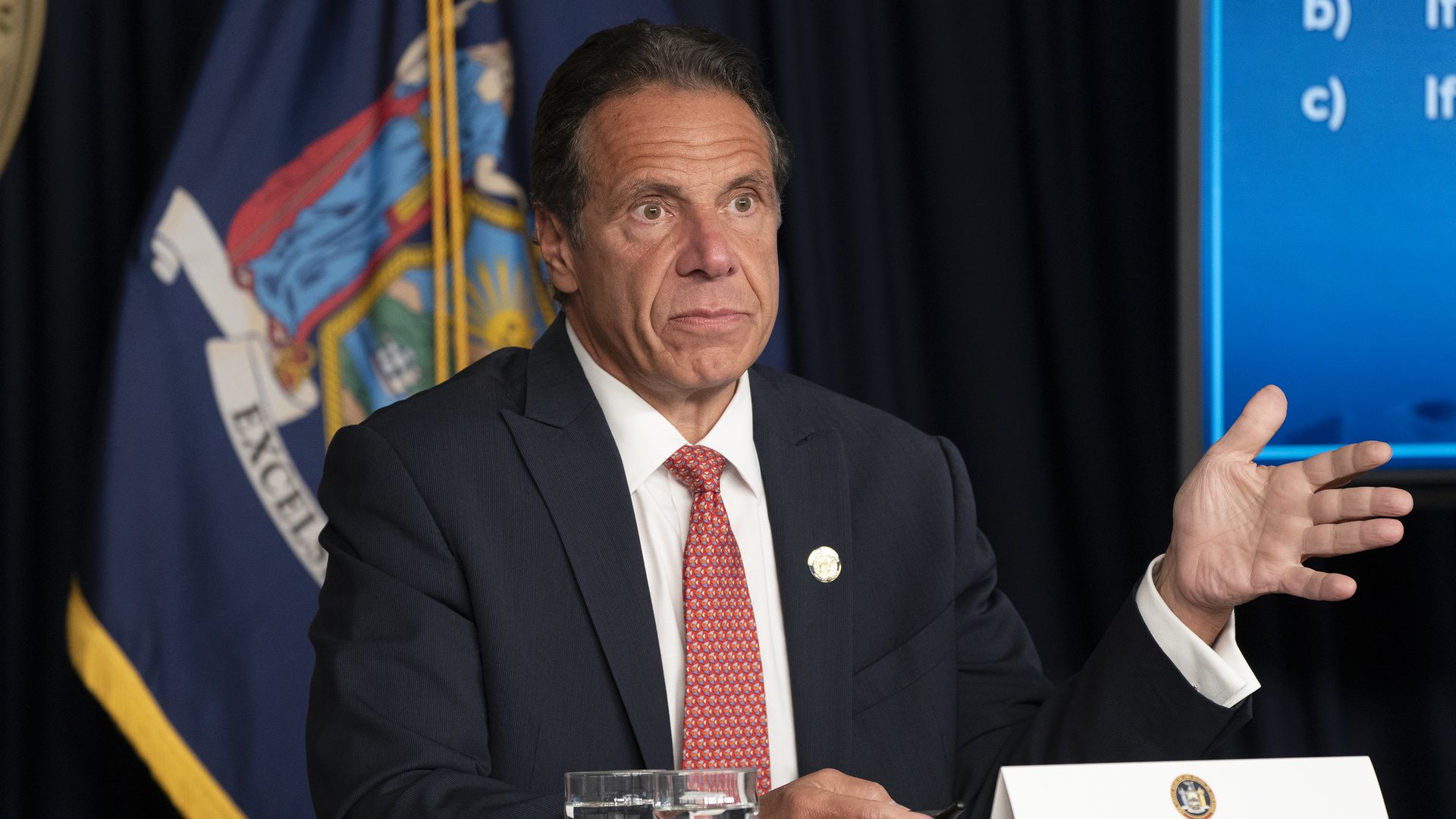 Gov. Cuomo during a press conference in New York City on Aug. 2.