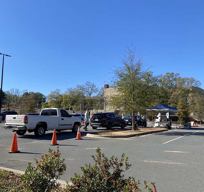 Covid testing Bojangles