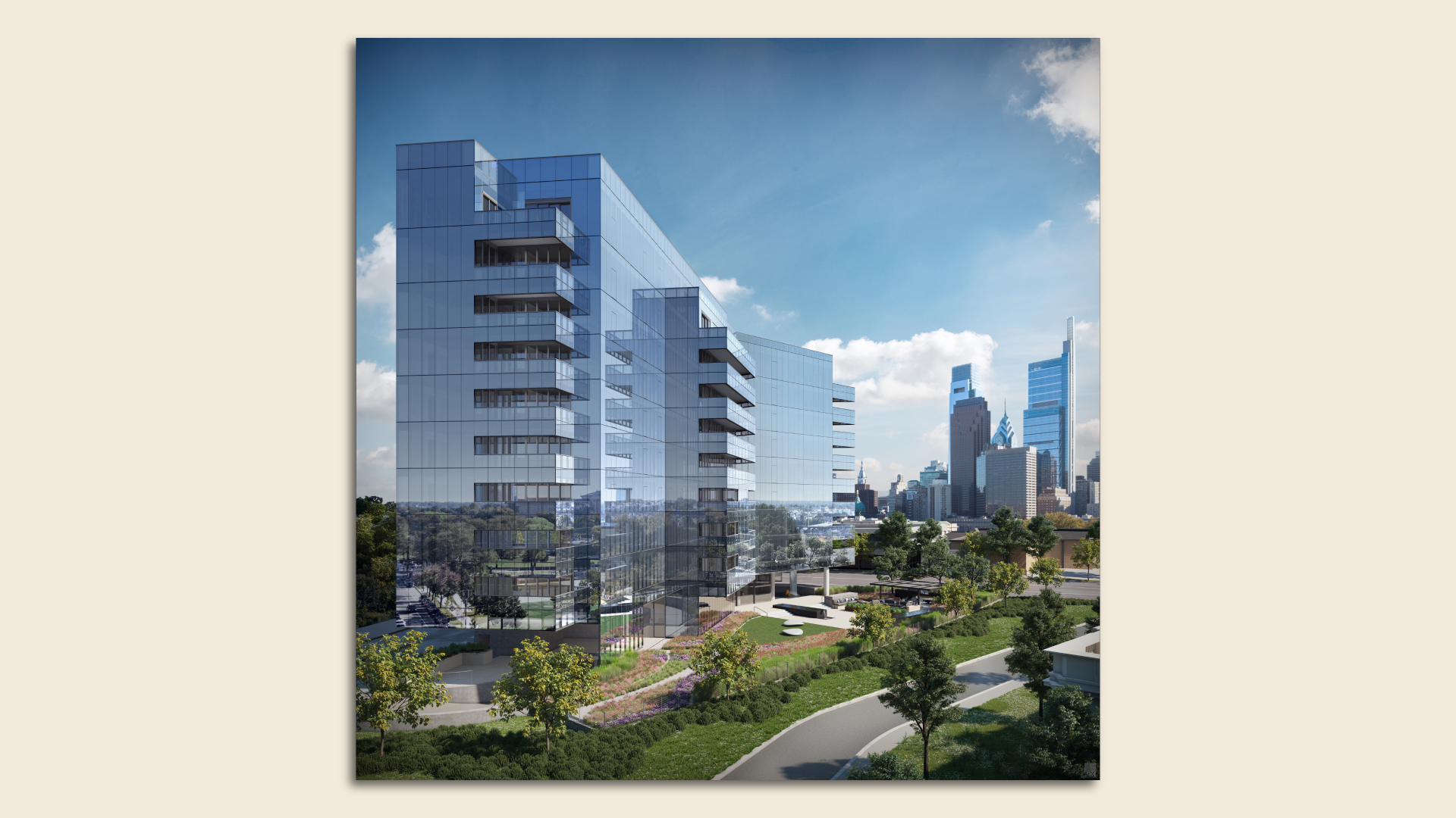 2100 Hamilton building in Philadelphia