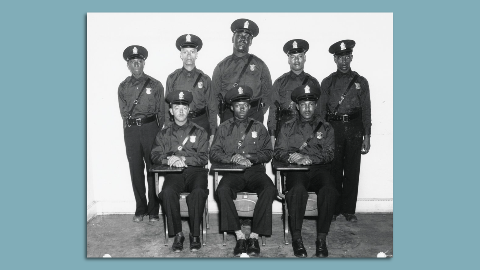 8 Black APD officers in 1948
