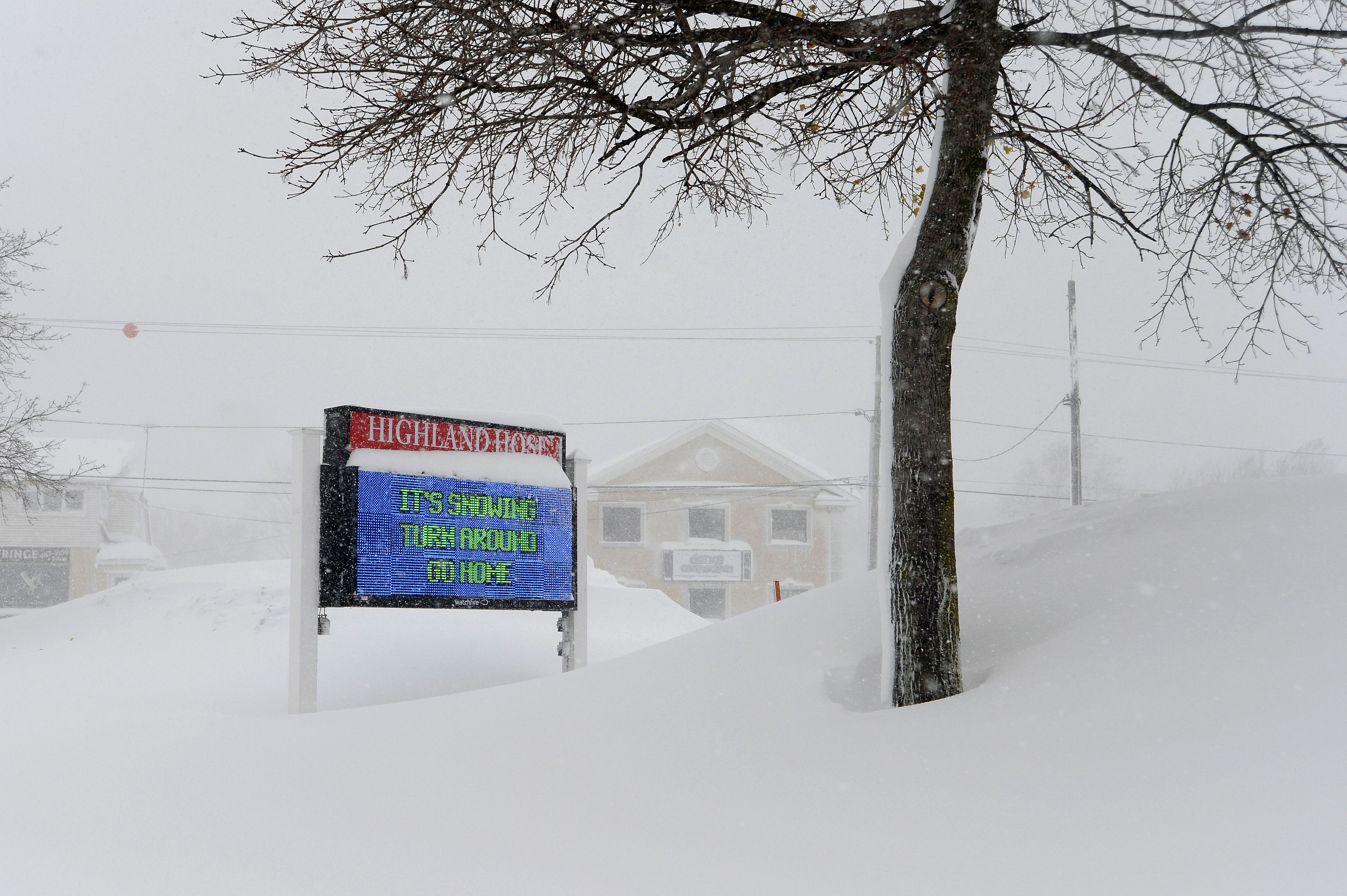 Buffalo snow storm Snowfall totals, pictures, forecast so far