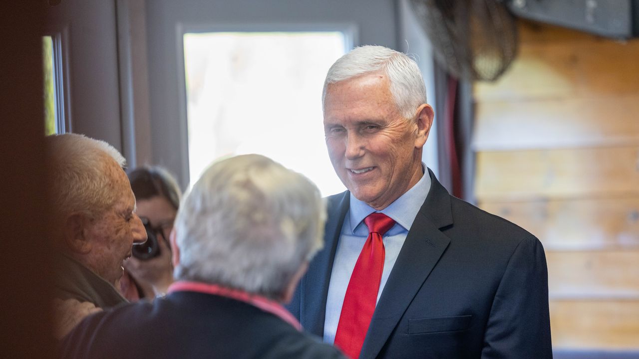 Mike Pence 2024 video ignores Trump, slams Biden
