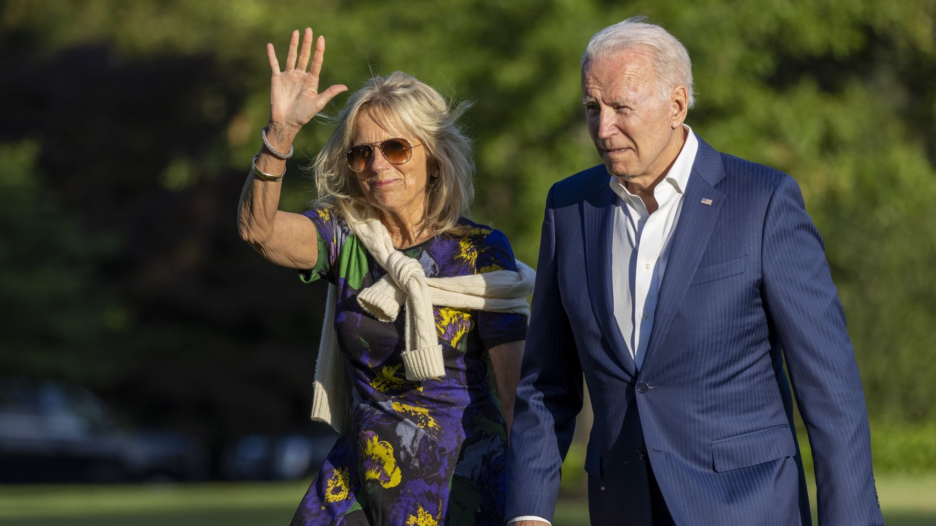Picture of Jill and Joe Biden