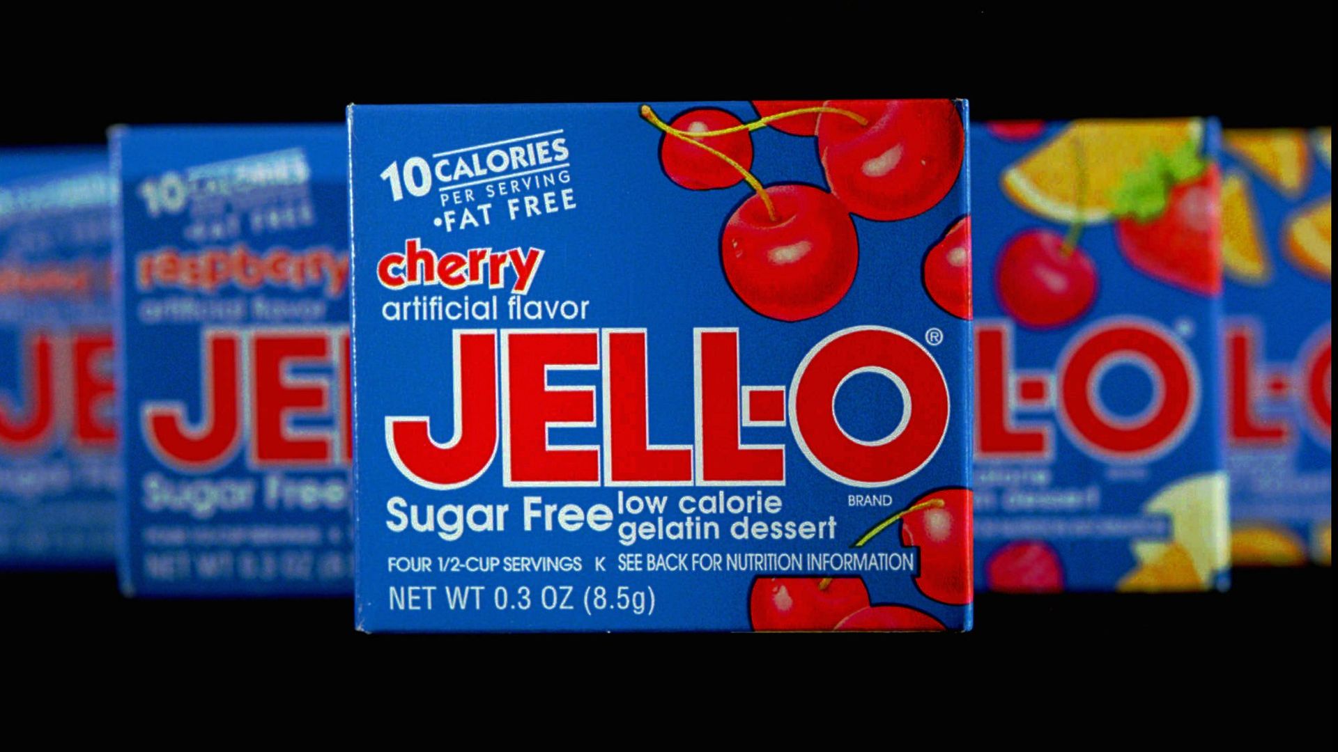 Jello boxes