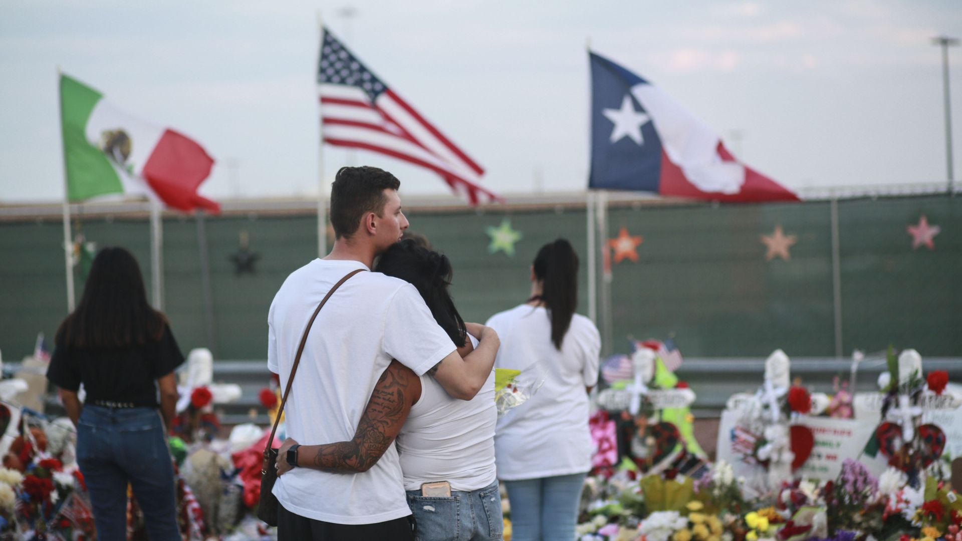 El Paso Mourns Victims Of Mass Shooting That Killed 22 And Wounded Dozens