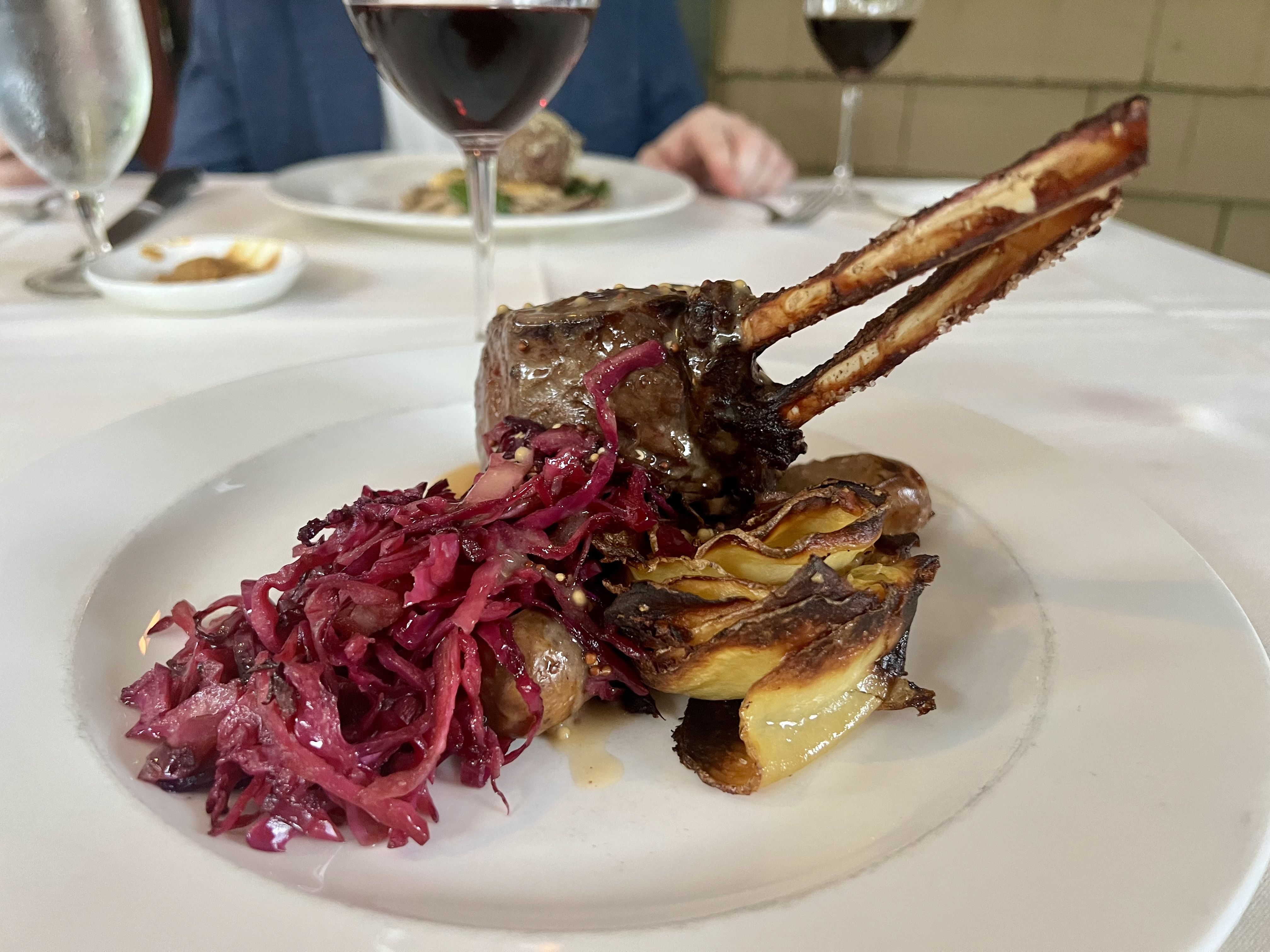 elk chop dish