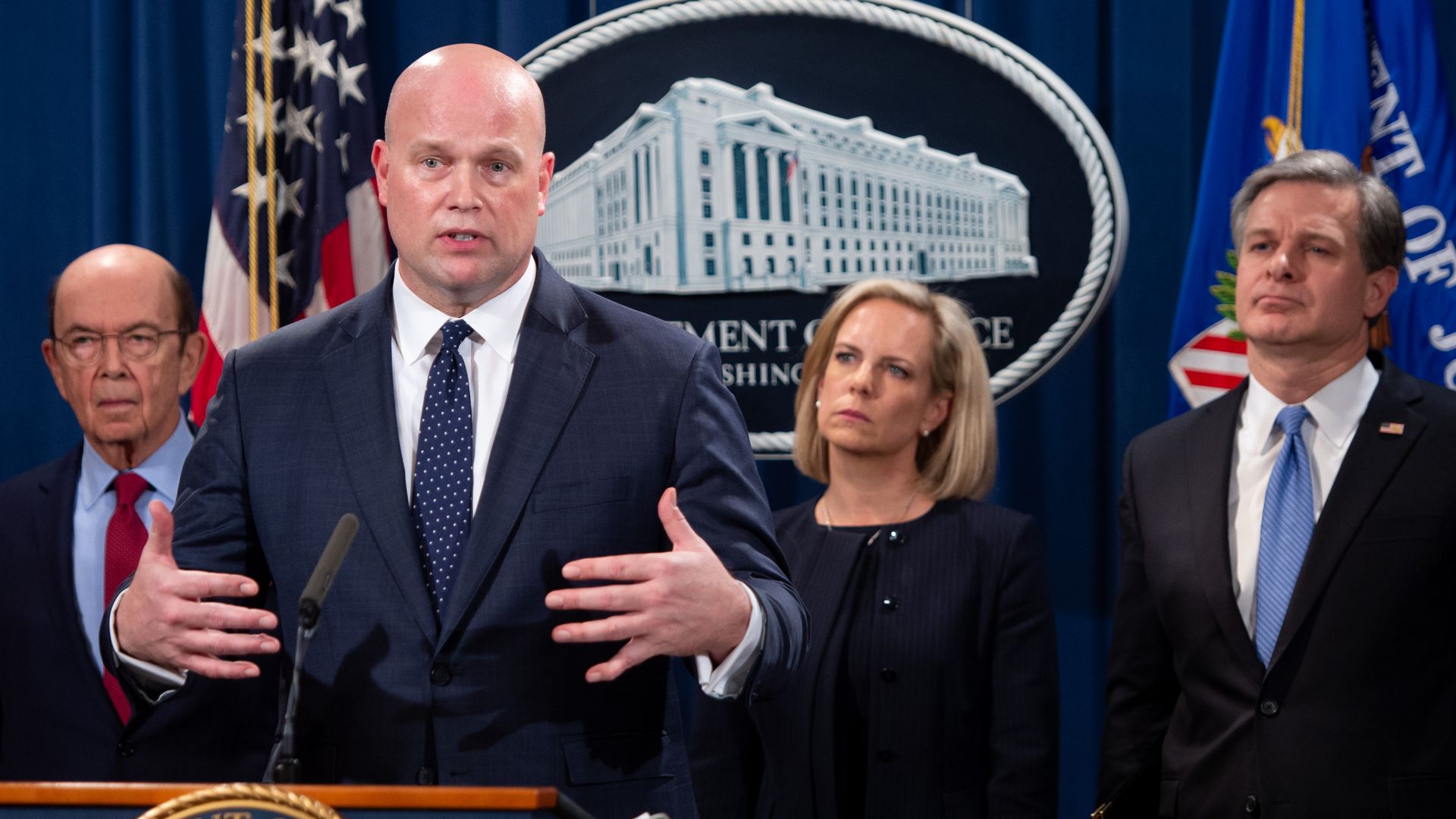Acting Attorney General Matthew Whitaker
