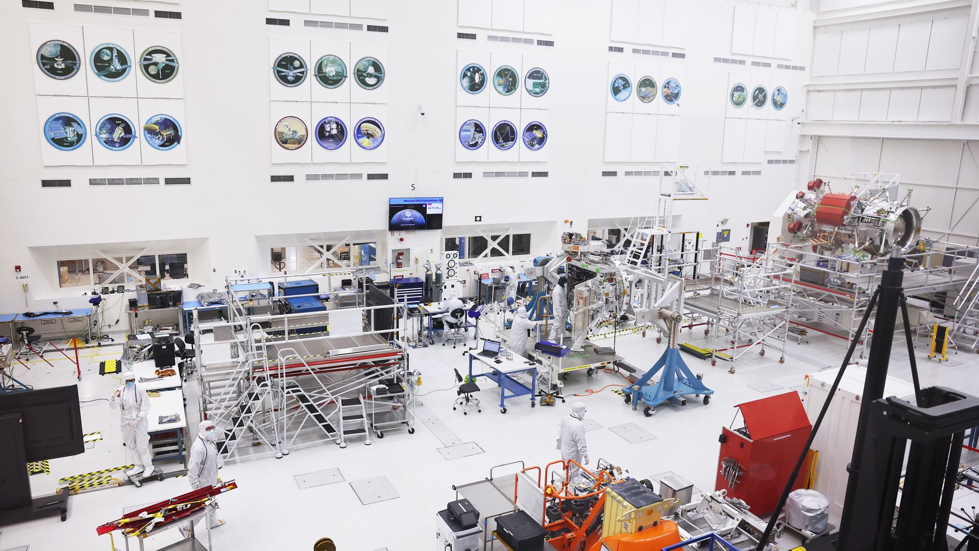 Interior of NASA's Jet Propulsion Laboratory