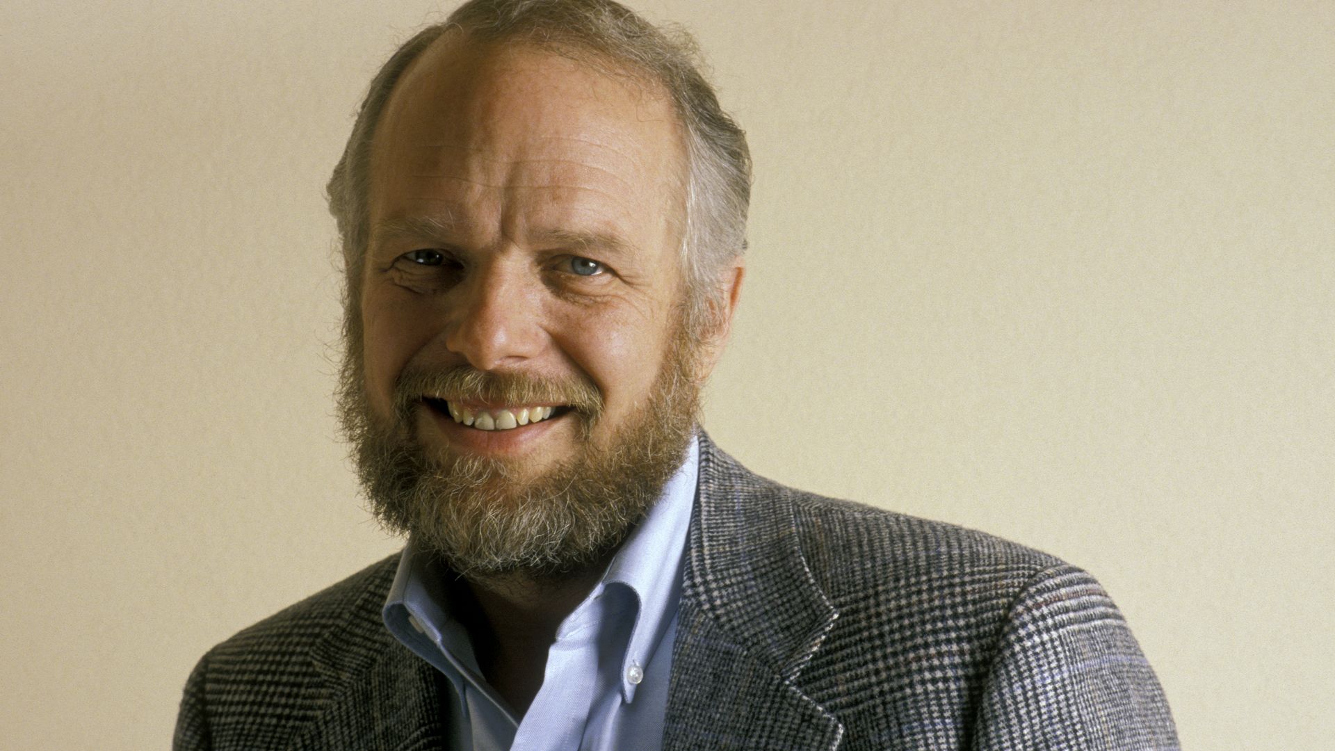 John Warnock, co-founder of Adobe, in a 1989 portrait. Photo courtesy Adobe, via Getty