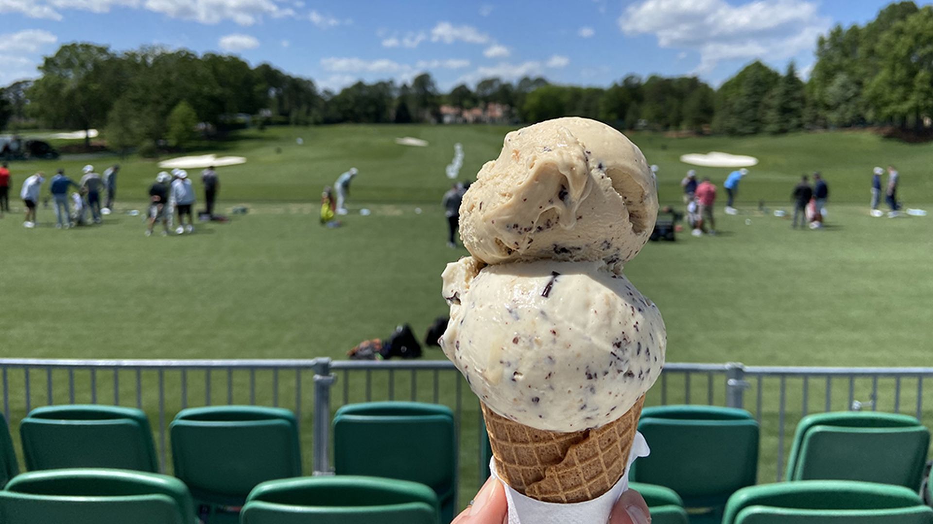 Manolo's gelato at the Wells Fargo Championship.