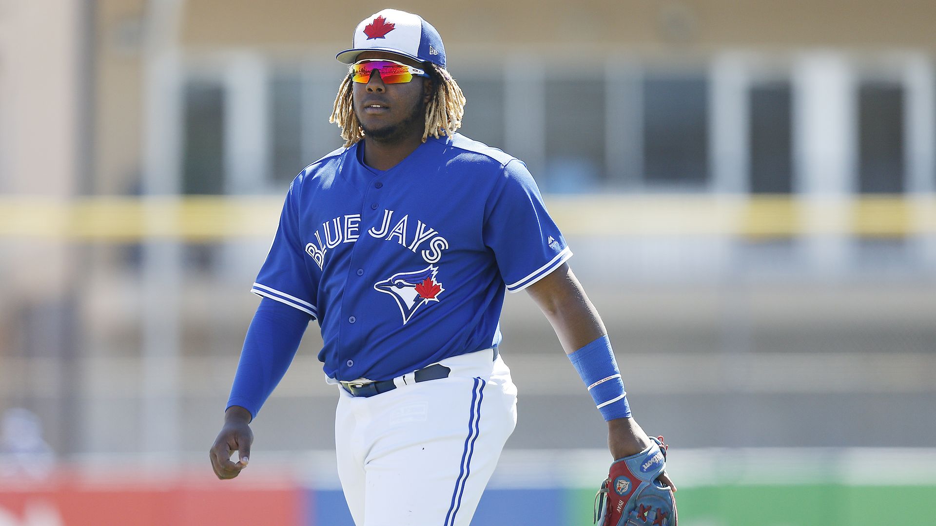 Vlad Guerrero Jr. in the field
