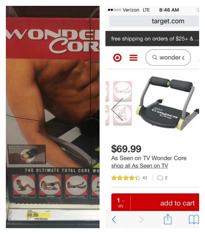 target price comparison