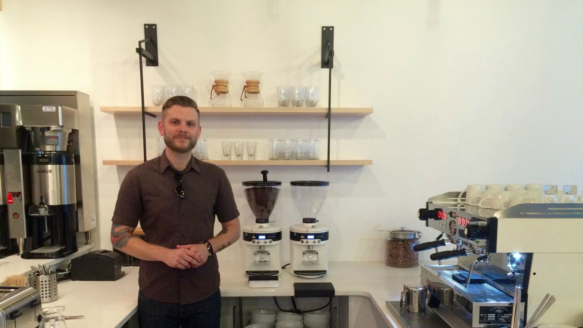 not just coffee james