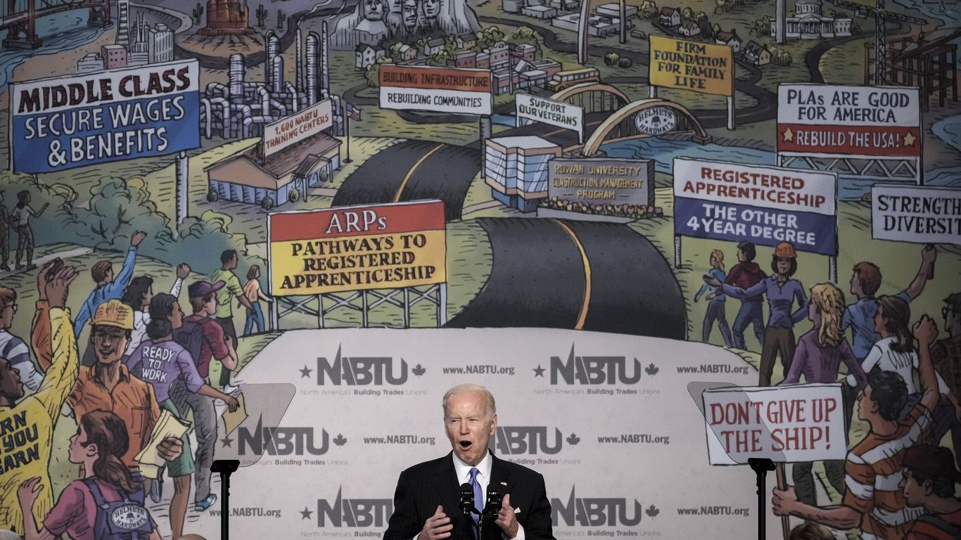 "Amazon Here We Come": Biden Touts Warehouse Unionization Efforts