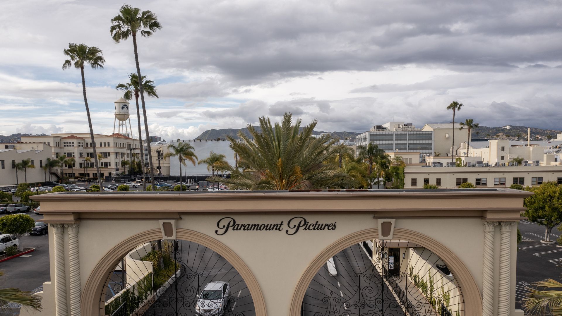 Paramount Studios arches