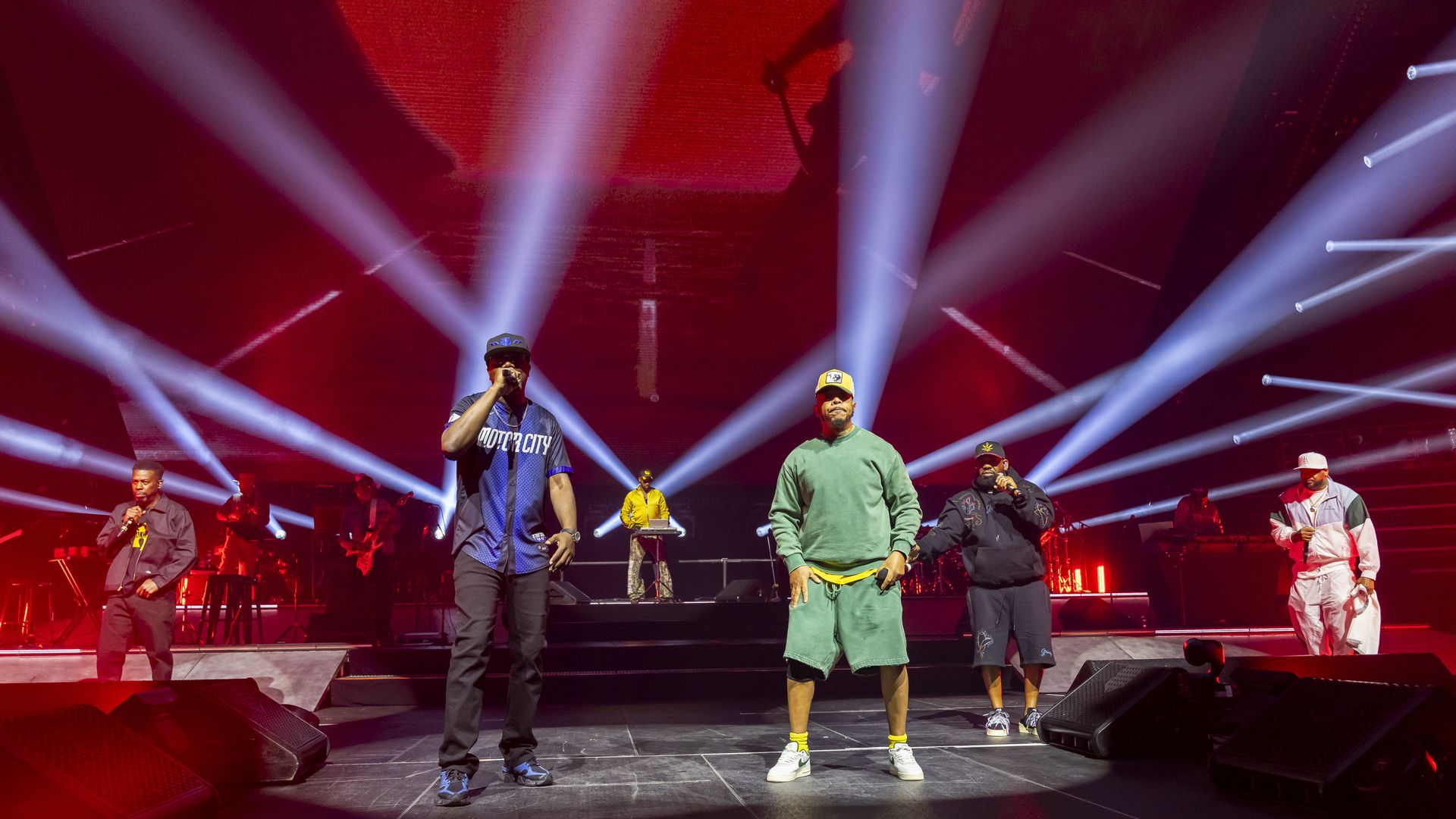 Wu-Tang Clan performs in Detroit in 2025. 