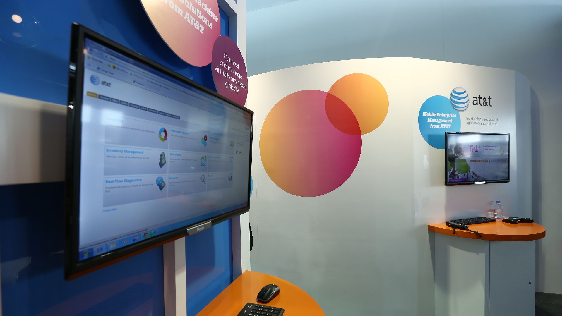 AT&T booth