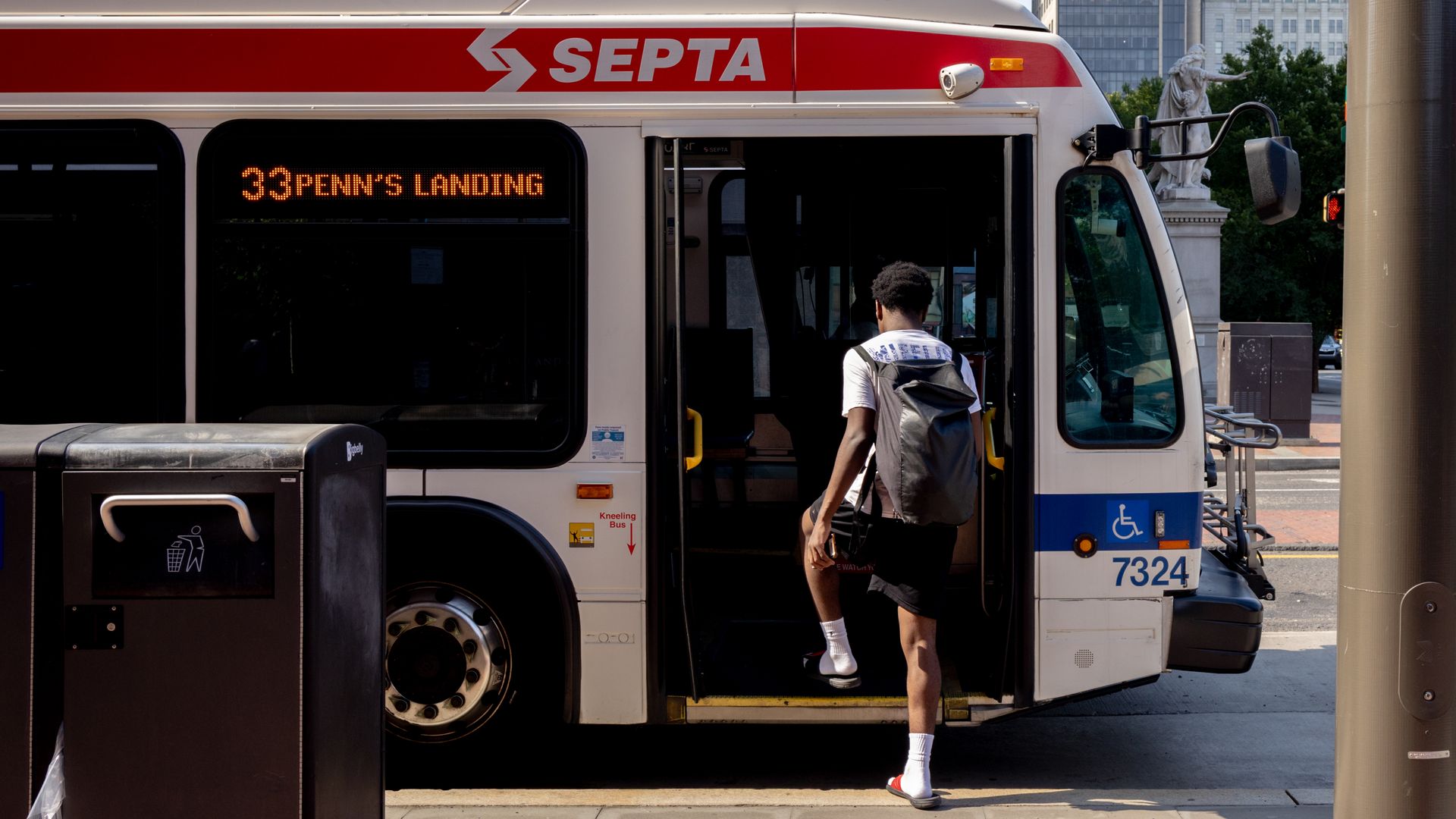 A SEPTA bus