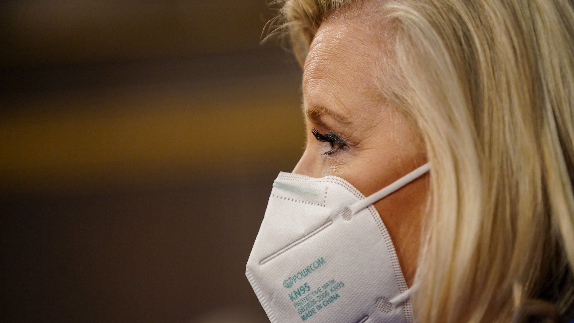 Photo of Liz Cheney's side profile