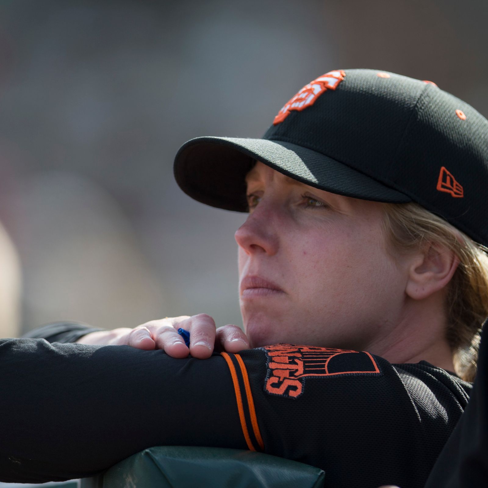 Giants' Alyssa Nakken becomes first woman to make on-field MLB