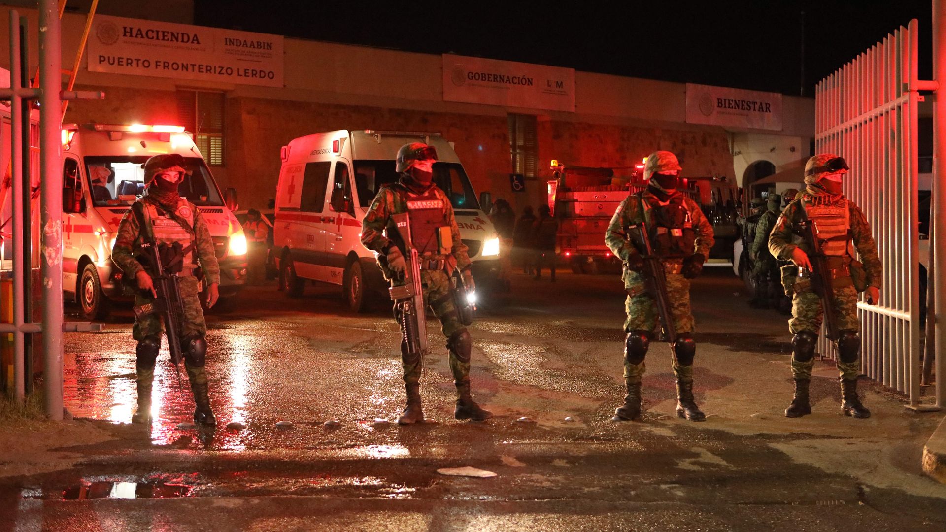 Fire kills dozens at migrant center in Mexico's Ciudad Juárez