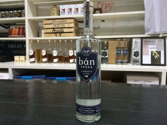 ban vodka great wagon road distillery