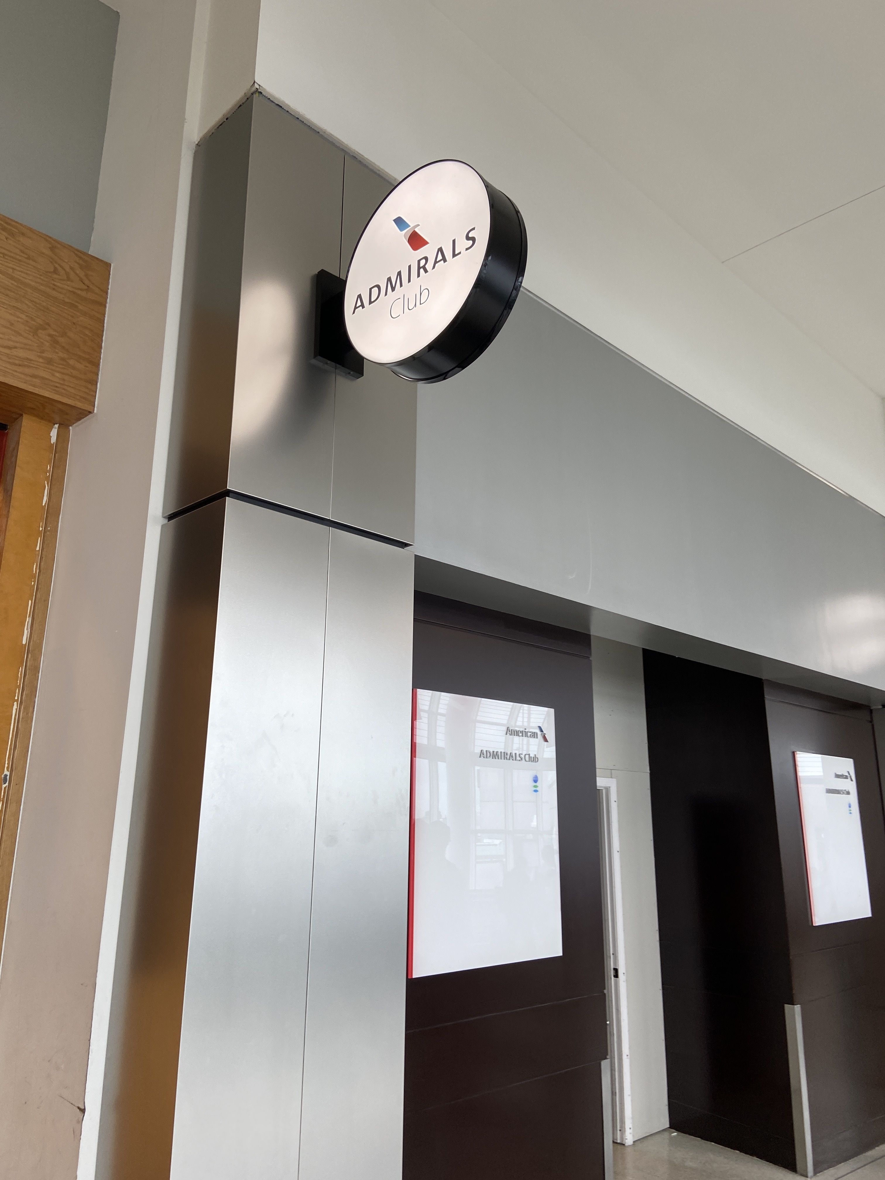 Admirals Club at CLT. 